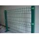 Hot dipped anti climbe weld wire mesh fence panels for construction or agriculture