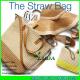 LUDA extra large durable women straw beach tote bag paper straw beach sets