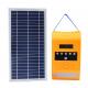 LiFePO4 Solar Powered Radio Kit 6000mAh 6.4V Solar Charger Home Systems