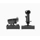 Magnetic Induction Analog Shaft and Replaceable Spring Strength for Flight Controller Joystick