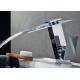 Chrome Finished Bathroom Basin Faucets LED Color Sensor Basin Mixer Tap ROVATE
