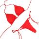 Garter Sexy Lingerie Bra Set With Push Up Bra Swimwear Bikini String Bathing For Fat Women