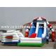 Creative Inflatable Slide In Robot Shape For Children Sliding Games
