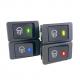 KCD4 Rocker Switch ON-OFF 2 Position 4 Pins LED 12V 35A automobile refitting fog lamp switch with light Rocker switch