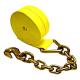 yellow Winch Ratchet Lashing Straps Accroding To Wstda Asme B30 Standard
