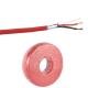 US Standards Fire Resistant 2 Core PVC Jacketed Communication Cable 1x2x0.5 Screened