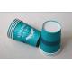 12 Oz 380ml Single Wall Paper Cups For Hot Drinks With Lids In Blue Color