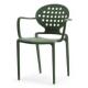 modern outdoor plastic leisure Colette chair furniture