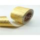 Gold Aluminum Foil Paper Tobacco Paper With Metallic Gloss