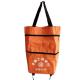 Folding 600D  Fabric Shopping Bags Tote Wheel  Bag Size Can Extend