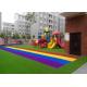 Anti UV Autumn Spring Coloured Artificial Grass Synthetic Turf SGS CE Certification