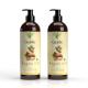 100% Natural Hair Care Set for Adults Sulphate-Free Argan Oil Shampoo and Conditioner