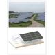 Flat Cement Aluminum Solar Panel Mounting System 45 Degree Ground MGAS-II