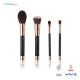 Travel Mini 4pcs Synthetic Hair Makeup Brush For Powder Liquid Cream