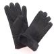 Winter Merino Leather Shearling Sheepskin Gloves Hand Sewing Multi Color