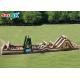 Adult Inflatable Obstacle Course Inflatable Obstacle Course With Price, Commercial Grade Inflatable Obstacles With Slide