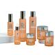Wholesale Multiple Capacities Silver Plated Logo Customized Transparent Glass Lotion Pump Bottle Jar Cosmetics Package Set
