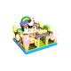 Inflatable Fun City PVC Candy Ice Cream Park  Inflatable Bouncy Castle For Kids