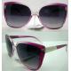 Novel Plastic Frame Sunglasses Black Lens AC / PC  For Men