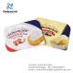 Easy Peel Off Embossed Aluminum Foil Lid For Food Butter Container Cover Cap