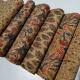 Portugal Style Colorful Natural Printed Cork Fabric 51 Width