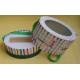 Round Recycled Paper Board Oval Keepsake Gift Wrapping Box with Ribbon