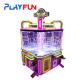 4 Players Coin Operated Mini Claw Crane Machine Dolls Machines Arcade Game Toy Lucky Rainbox for Game Center