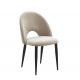 Modern Fabric Upholstered Chair with Various Colors 1 Year Limited Warranty