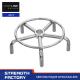 Chrome Bar Stool Accessories Swivel Chair Foot Rings 430mm Five Star Foot Base