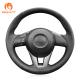 Leather Steering Wheel Cover for Mazda 3 Axela 6 Atenza 2 CX-3 CX3 CX-5 CX5 2013-2017
