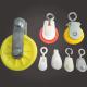 Ss304 Plastic Nylon Poultry Pulley For Chicken Drinking Water Feeding Line