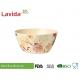 Unbreakable Bio Bamboo Fiber Bowls Phthalate Free Large Size For Indoor / Outdoor