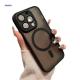 Translucent Frosted Skin-Friendly Magsafe Phone Case Camera Protection For iPhone