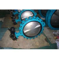 Full Bore Butterfly Valve Ss304 , Cast Iron Butterfly Control Valve