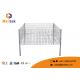 Fully Welden Stackable Wire Baskets Customized Color Heavy Duty For Retail Store