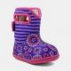 BSCI Slip Resistant Neoprene Waterproof Rain Boots For Kids Winter