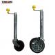 Adjustable Solid 240mm Lifting Trailer Jockey Wheel Without Clamp
