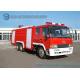 6X4 12000L Water Fire Fighting Trucks 360hp FAW Chassis Double Row Cabin