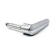 Heavy Safe Metal Door Handle , Brushed Metal Handles Zinc Alloy Chrome Finish