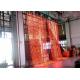 Indoor Full Color Curtain Flexible LED Display Wireless Programmable 10MM