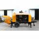 Trailer Tow Behind Concrete Pump Small Mortar Pump Mixer Construction Machine