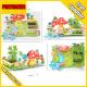 kids educational rural scenery,low price jigsaw, diy toys,3D paper puzzle game
