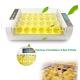 110V/220V Bird Egg Incubator Transparency PVC Material Convenient Operation