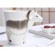 Three Dimensional Cattle 15 Ounce Painting Ceramic Mugs