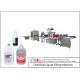 Automatic Plastic Bottle Liquid Filling Machine Anti Corrosion 1.2KW 220V