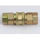 Chrome Three Hydraulic Quick Connect Couplings ,  LSQ-S9 Close Type Quick Disconnect Coupling