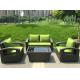 Modern Aluminium PE Rattan Outdoor Wicker Sofa sets Garden wicker Patio sofa furniture