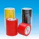 Fixing / reinforcement PVC Insulation Tape , red / blue / green pipe wrap heat tape