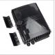 16 Core ODB NAP Terminal Box Black Wall-Mounted FTTH Outdoor Fiber Optic Distribution
