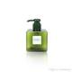 Customized Plastic Shampoo Bottles 250ml Capacity Square Shaped For Liquid